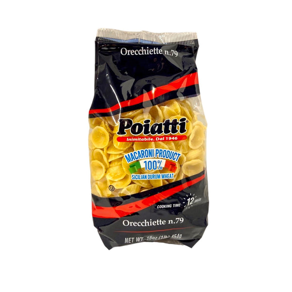 Poiatti No. 79 Orecchiette Pasta, 454g