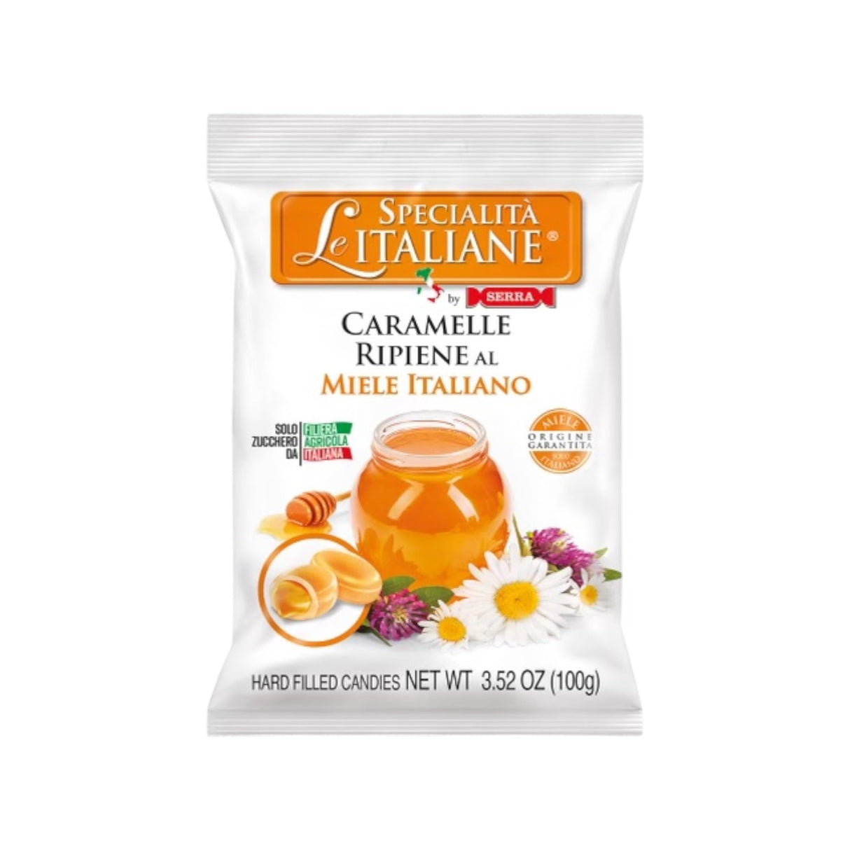 Le Specialitˆ Italiane Honey Hard Candy 100g