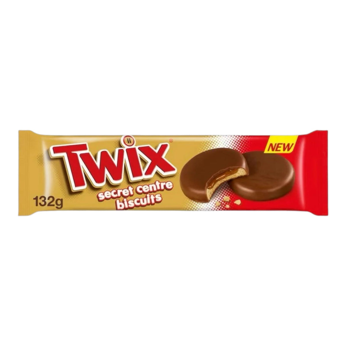 Twix Secret Centre Biscuits, 132g