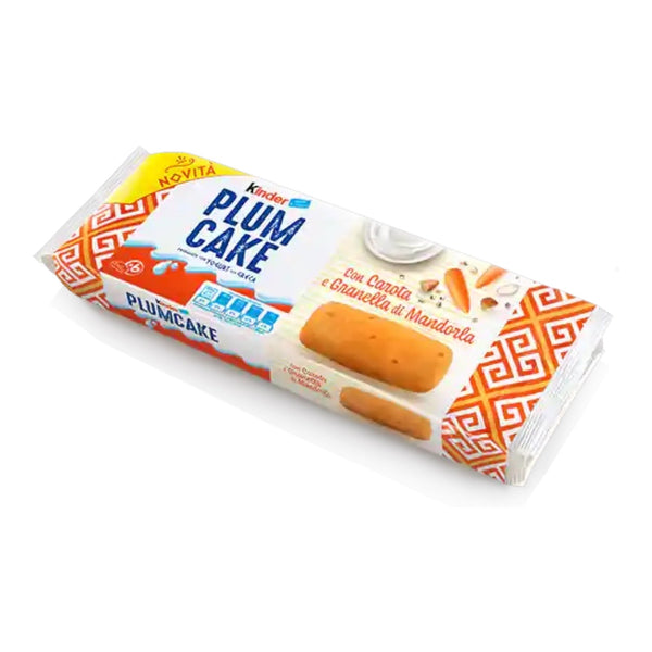 Ferrero Kinder Carrot & Almond Plumcake, 6 Pack 192g