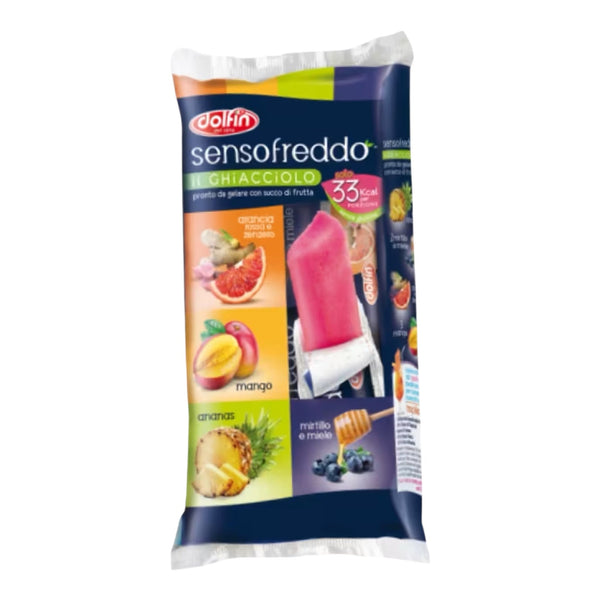 Dolfin Sensofreddo Popsicle with Fruit Juice - 10x42 ml