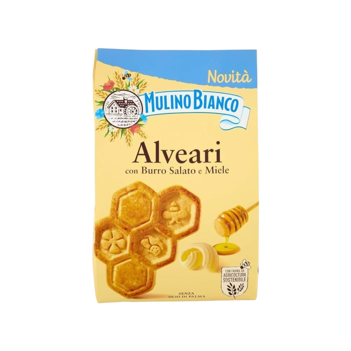 Mulino Bianco Alveari Biscuits / Cookies Butter and Honey 300g