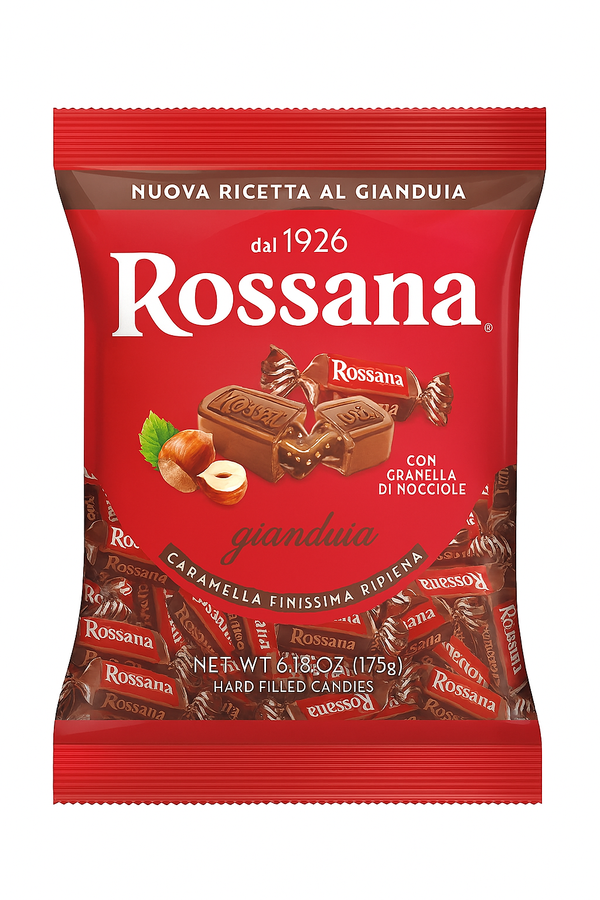 Rossana Gianduia Chocolate-Filled Candies with Hazelnuts, 175g