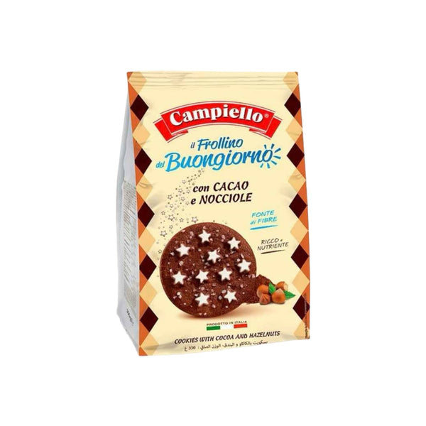 Campiello Cocoa Hazelnut Frollino Cookies, 12 oz