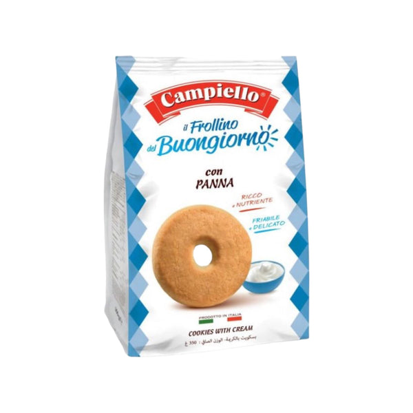 Campiello Buongiorno Milk Cream Shortbread Cookies, 12 oz