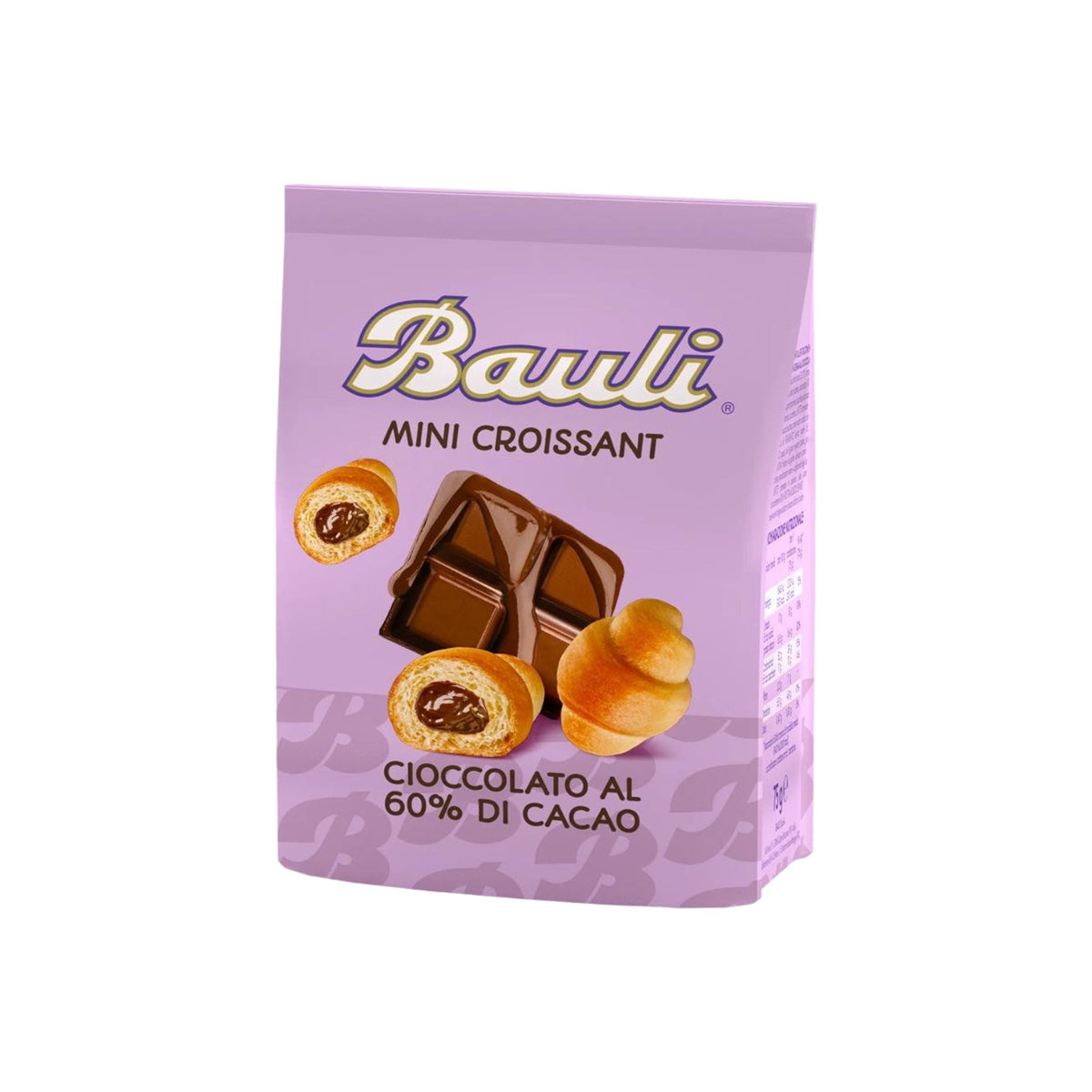 Bauli Mini Croissants with Chocolate Cream, 75g