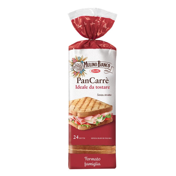Mulino Bianco PanCarrè Sandwich Bread, 24 Slices, 430g