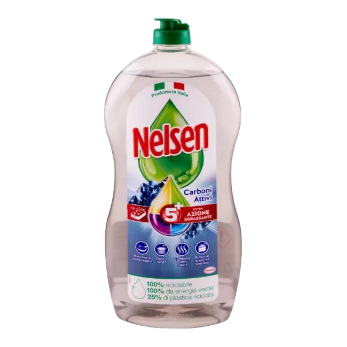 Nelsen Activated Carbon Dish Detergent – 900 ml