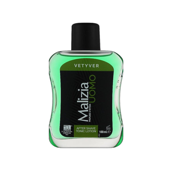 Malizia Uomo Vetyver Aftershave Tonic Lotion, 100ml
