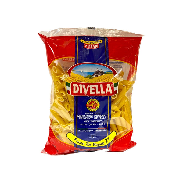 Divella Penne Ziti Rigate No. 27, 454g