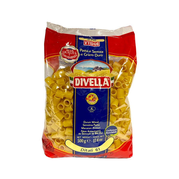 Divella Ditali No. 61 Pasta, 500g