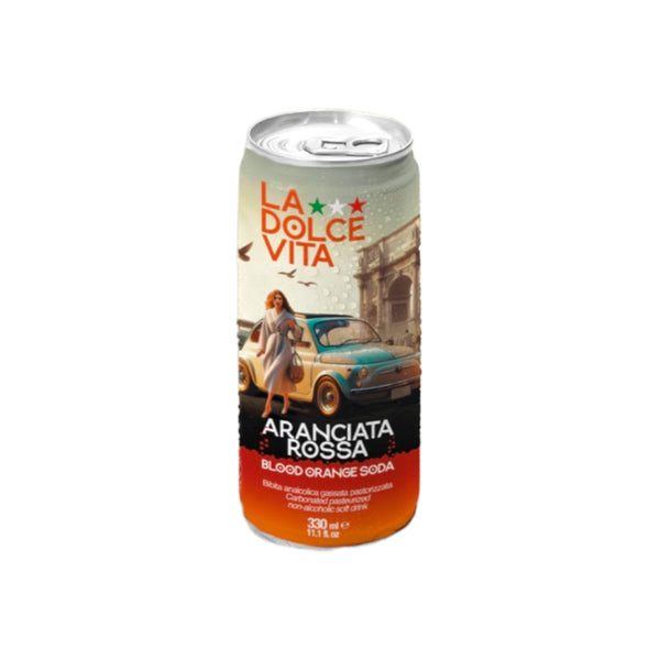 La Dolce Vita Blood Orange Soda, 33cl