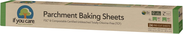If You Care 24-Count Parchment Baking Sheets (Pack of 12)