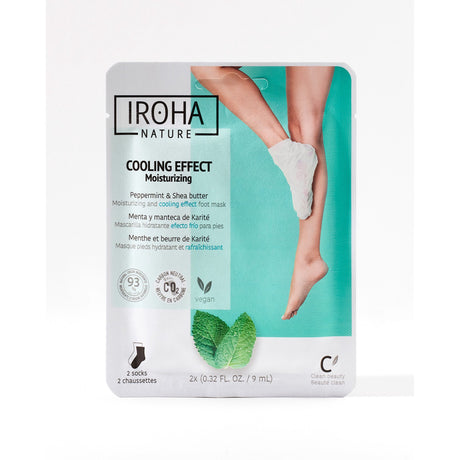 Iroha Nature - Foot Mask Moisturizing - Case Of 15 - 0.32 Ounces - Cozy Farm 