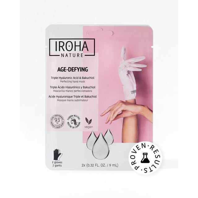 Iroha Nature - Hand Mask Age Defying - Case Of 15 - 0.32 Ounces - Cozy Farm 
