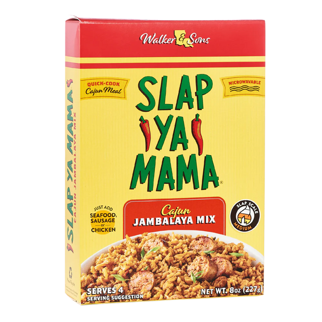 Slap Ya Mama Cajun Jambalaya Mix - 8 oz (Pack of 12) - Easy Family Meal