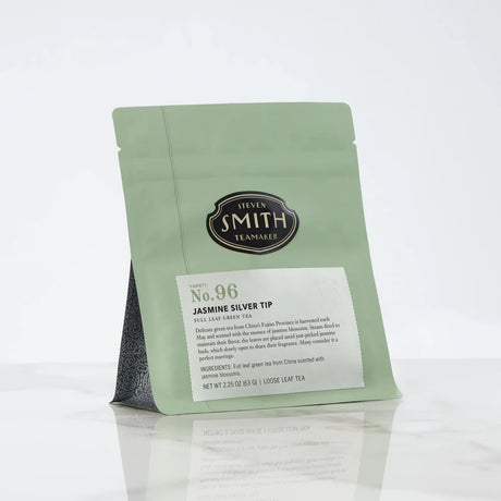 Smith Teamaker Jasmine Silver Tip Green Tea, Case of 6 (15 bags each)