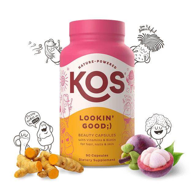 Kos - Vitamins for Hair, Nails & Skin (Pack of 90) - Cozy Farm 