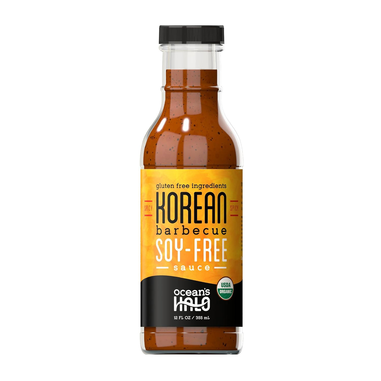 OIcean's Halo  Korean barbecue soy-free sauce on a white background