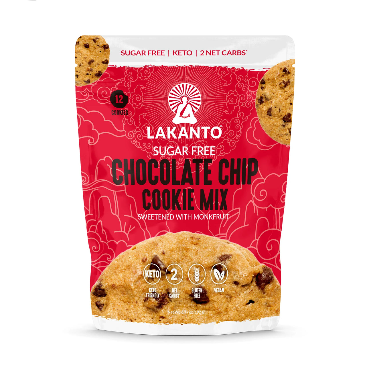 Lakanto - Chocolate Chip Milk, 8 oz (Pack of 8) - Gluten-Free Drink