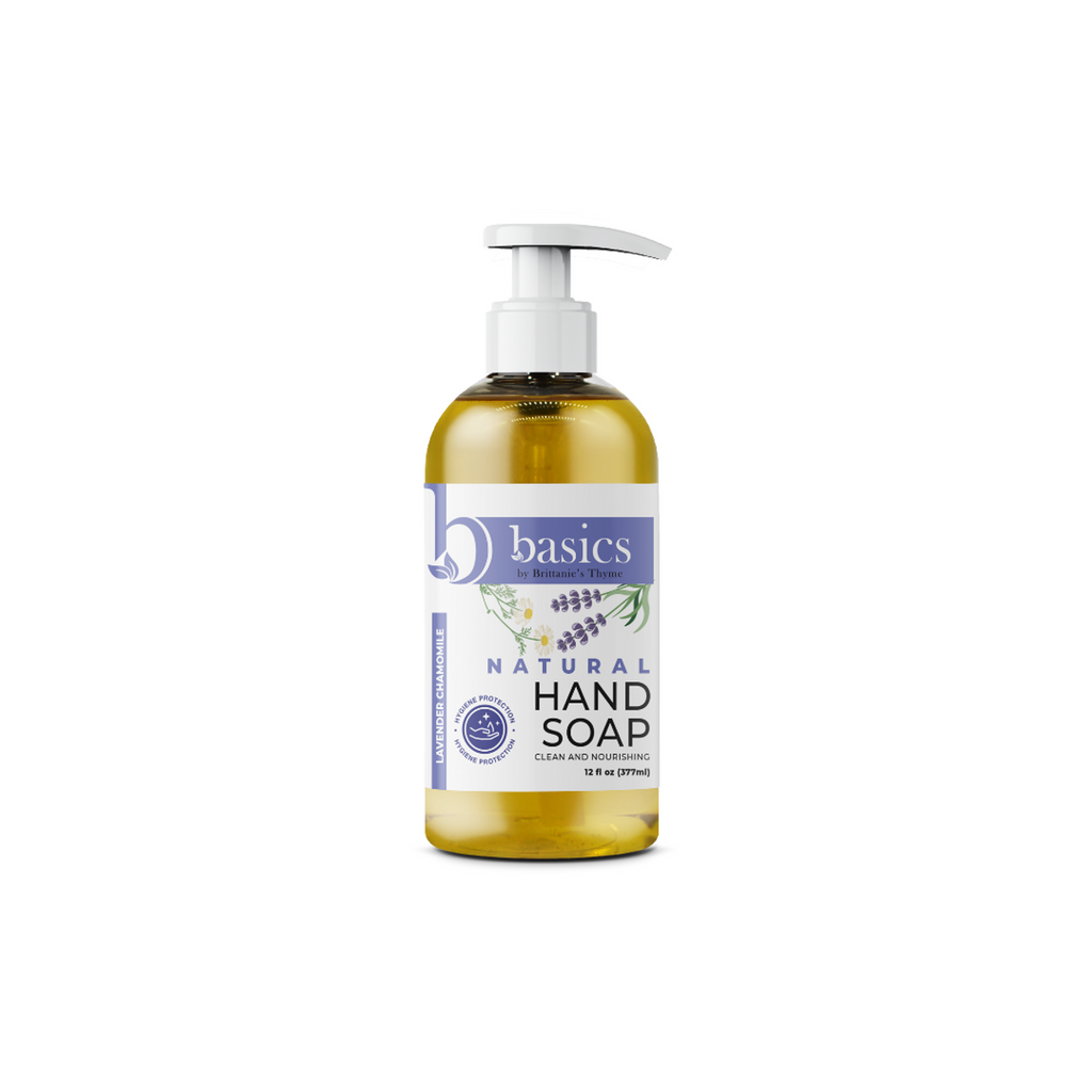 Brittanie's Thyme Lavender Hand Soap Liquid, 12 Fl Oz (Pack of 6) - Cozy Farm 