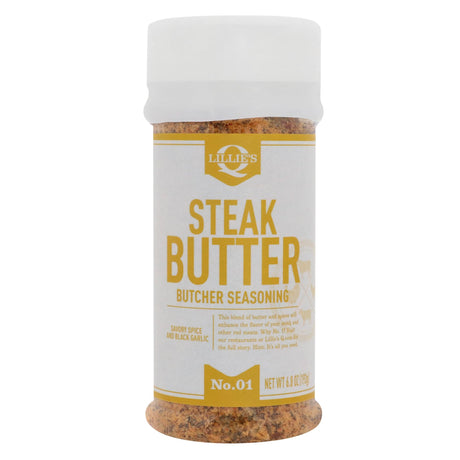 Lillie's Q - Steak Butter Seasoning, 6.8 oz (Pack of 6) - Steak Seasoning Blend