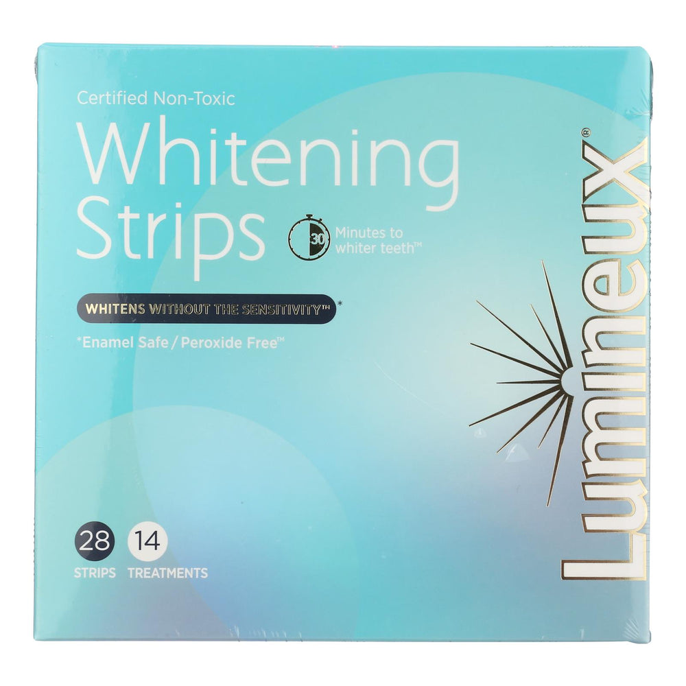 Lumineux Whitening Strips Oral Essentials, Certified Non-Toxic, 2x28 Strips