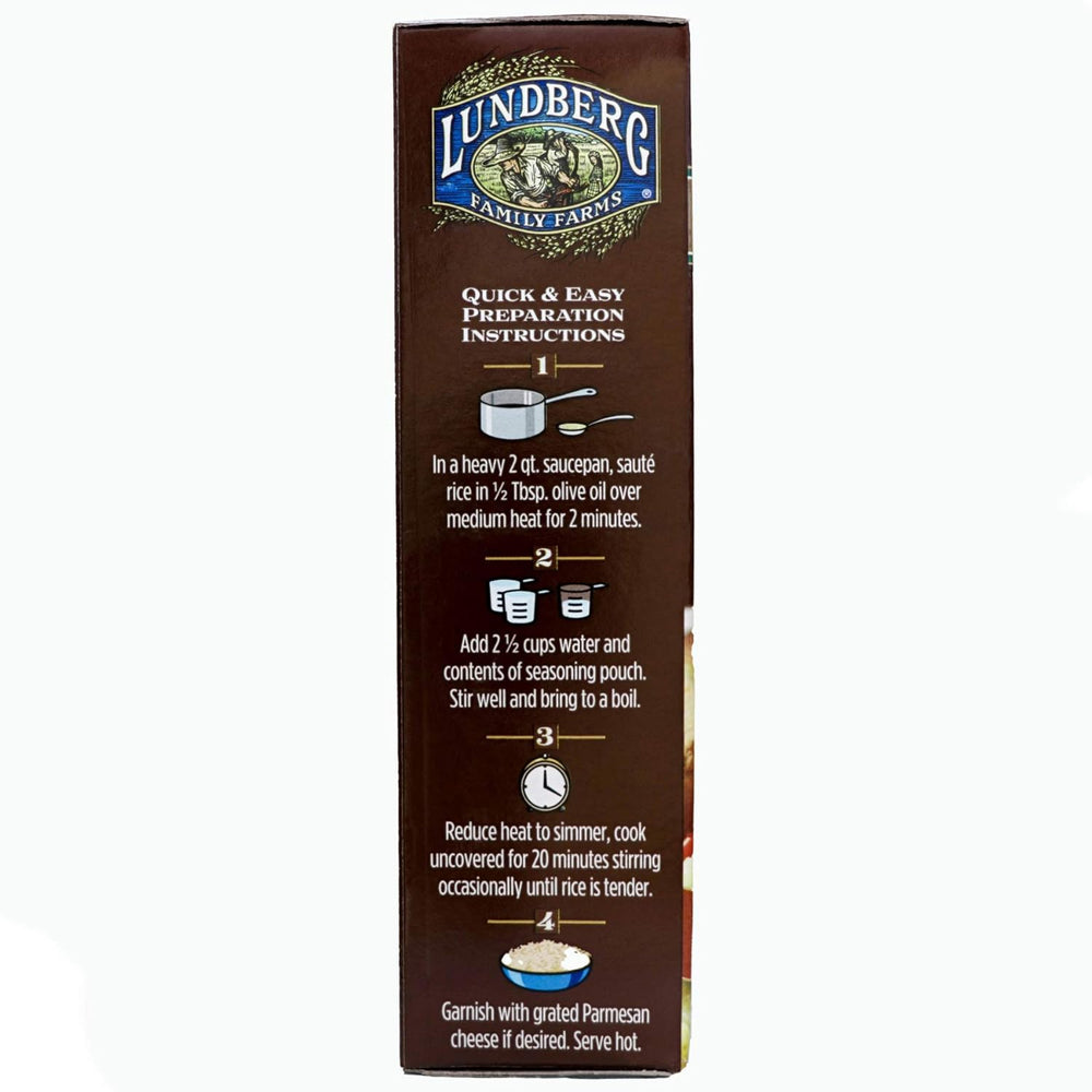 Lundberg Family Farms Organic Creamy Parmesan Risotto, 5.5 oz side 2