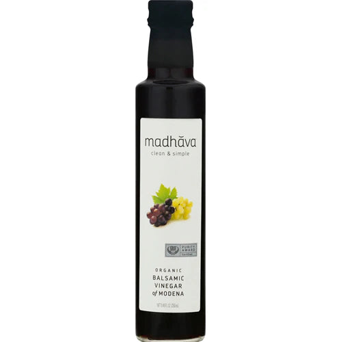 Madhava Honey-Vinegar Balsamic (Pack of 6) 8.45 Oz - Cozy Farm 