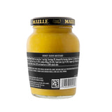 Maille Honey Dijon Mustard jar back on a white background