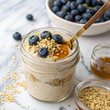 Manitoba Harvest Raw Hemp Hearts on yogurt