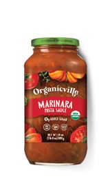 Organicville (Pack of 6-24oz) Pasta Sauce Marinara Whole - Cozy Farm 