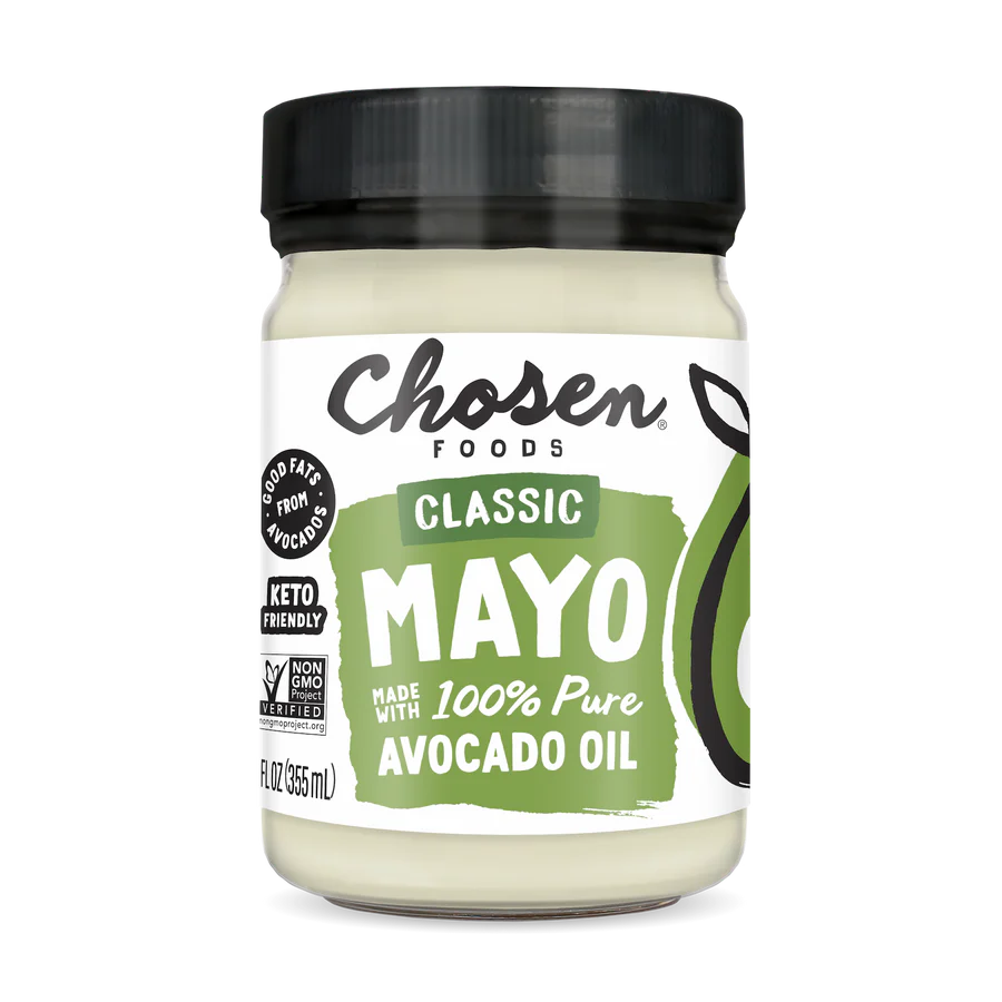 Chosen Foods Avocado Oil Mayo, 6 x 12 Oz. Pack