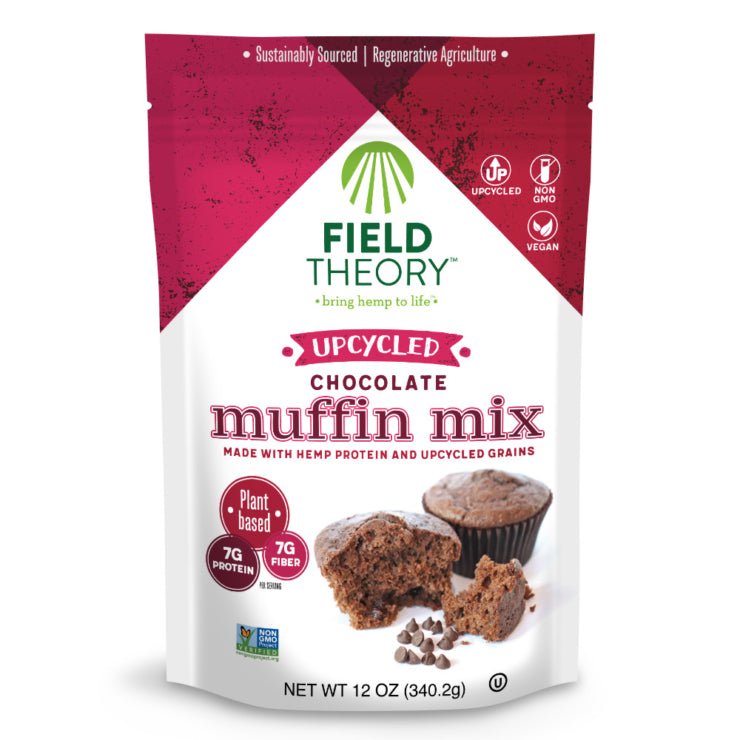 Field Theory - Upcycled Chocolate Muffin Mix - Case of 6 - 12 oz - Cozy Farm 