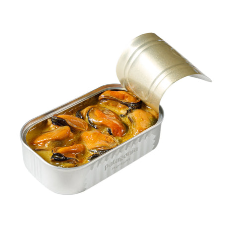 Patagonia Provisions Smoked Mussels, Case of 10, 4.2 Oz Tins