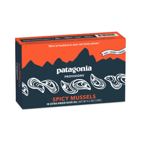 Patagonia Provisions - Organic Spicy Mussels, 4.2 oz (Pack of 10) - Canned Seafood Snack