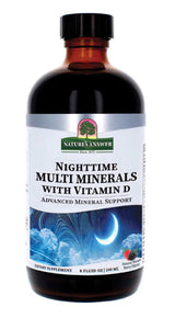 Nature's Answer Nighttime Multi-Mineral with Vitamin D (8 Fl Oz) - Cozy Farm 