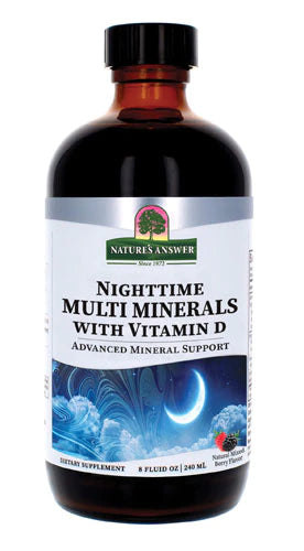 Nature's Answer Multi-Min Vitamin D Nighttime (Pack of 8 Fl oz) - Cozy Farm 