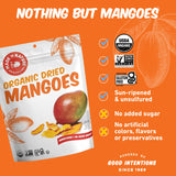 Made In Nature Organic Dried Mangoes, Non-GMO, Gluten-Free, Case of 6 (3 oz)