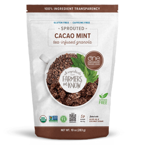 One Degree Organic Foods - Granola, Cacao Mint, 10 oz (Pack of 6) - Gluten-Free Breakfast