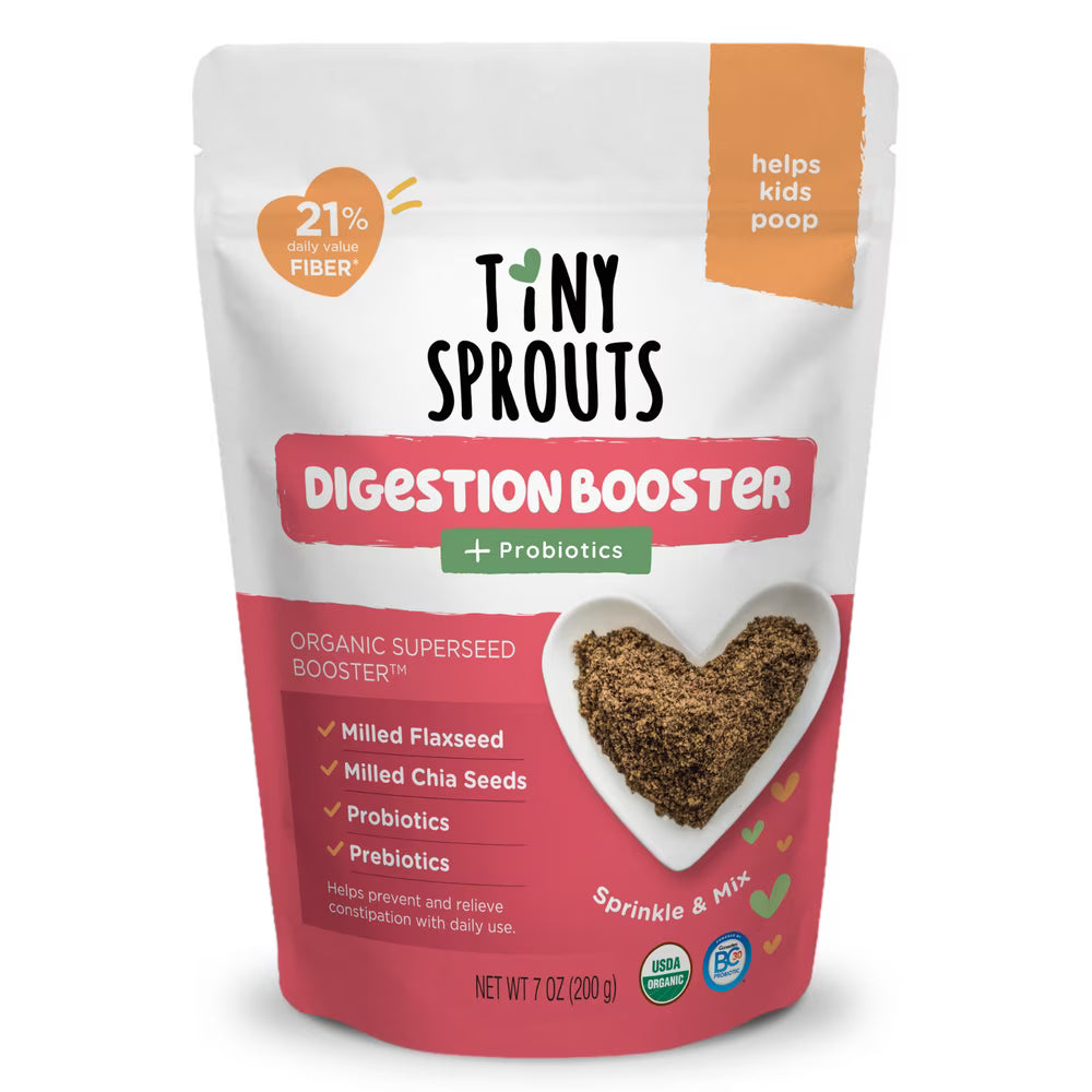 Tiny Sprouts Organic Digestion Booster for Kids, 7 oz, Gluten-Free Digestive Support