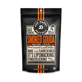 Pop Daddy - Smoked Gouda Pretzel Sticks, 7.5 oz (Pack of 12) - Gourmet Snack Food