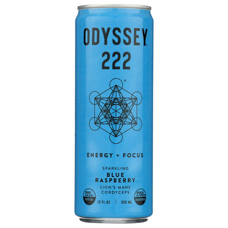 Odyssey Sprk Energy Blue Raspberry, 12 fl oz (Pack of 12) - Kosher Energy Drink