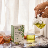 Case of Pedernales Green Yaupon – Green Yaupon – Loose Leaf & Tea bags