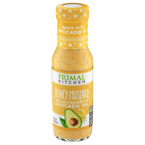 Primal Kitchen Honey Mustard Vinaigrette Dressing (8 oz, Pack of 6)