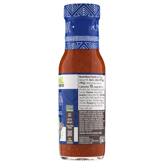 Primal Kitchen BBQ Sauce Organic Korean back