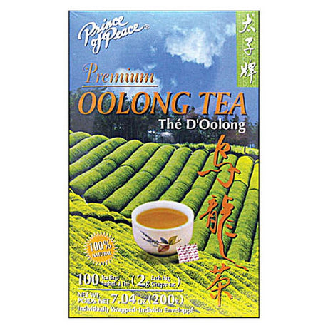 Prince Of Peace Premium Oolong Tea - 100 Tea Bags - Cozy Farm 