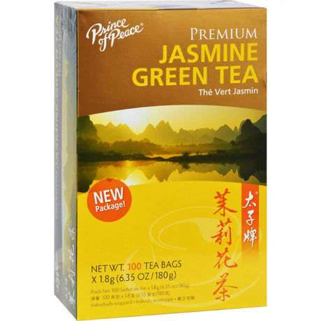 Prince Of Peace Jasmine Green Tea - 100 Count Tea Bags - Cozy Farm 