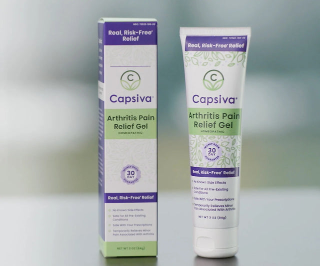 Capsiva Arthritis Pain Relief Gel - 3 Oz - Cozy Farm 