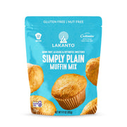 Lakanto - Gluten-Free Plain Muffin Mix, 9.9 oz (Pack of 8) - Keto Friendly